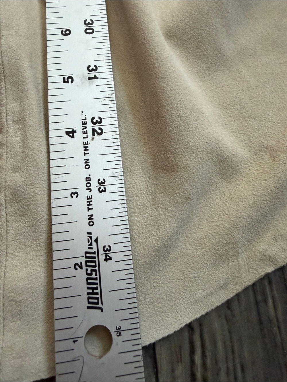 NWT ZARA 100% Goat Leather Suede Long Skirt Western Boho Sz M Limited Edition - Picture 14 of 15
